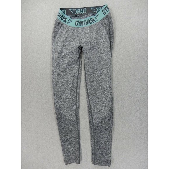 Gymshark Pants - GymShark Compression Tights Pants (Women's Medium) Gray